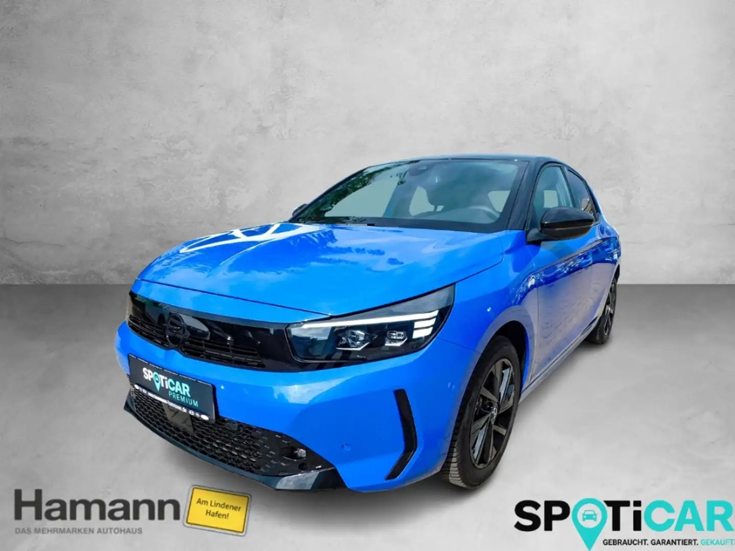 Opel Corsa F GS 1.2 Turbo Matrix-LED 2x Kamera Sitz-Hzg Blau - 1