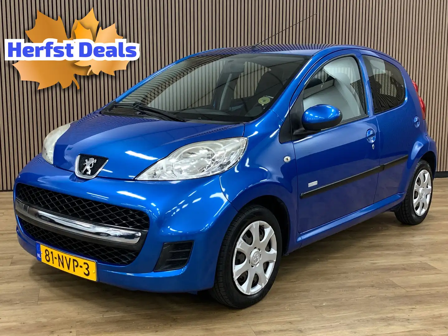 Peugeot 107 1.0-12V Millesim 200|155000KM|Airco| Blau - 1