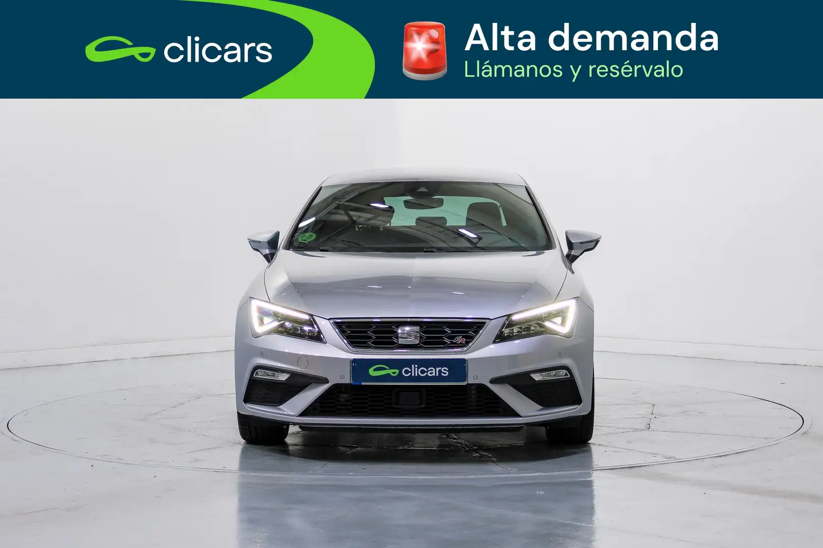 SEAT Leon 1.5 EcoTSI S&S DSG7 FR Fast Edition 150 Gris - 2