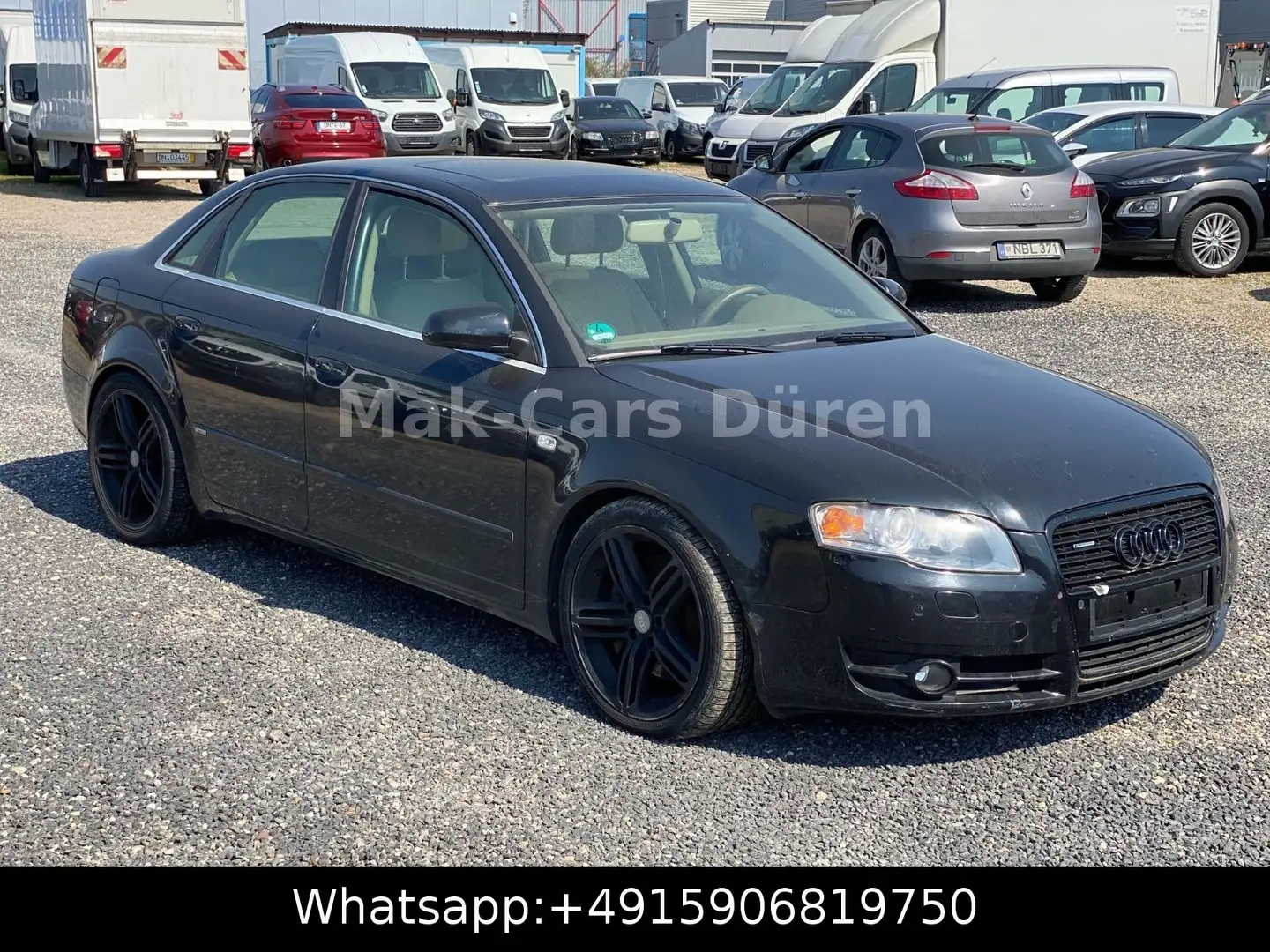 Audi A4 Lim. 3.0 TDI quattro / NAVI / PDC Schwarz - 2