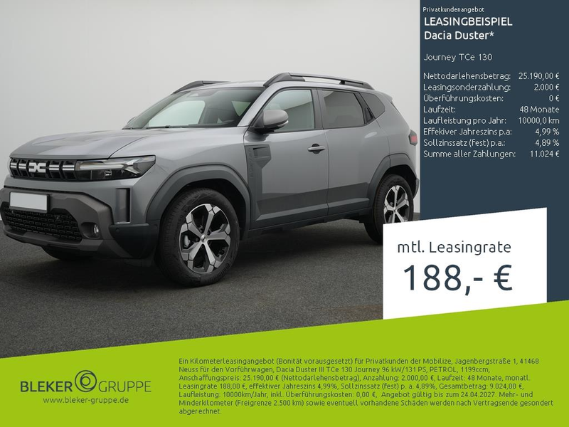 Dacia Duster Journey TCe 130