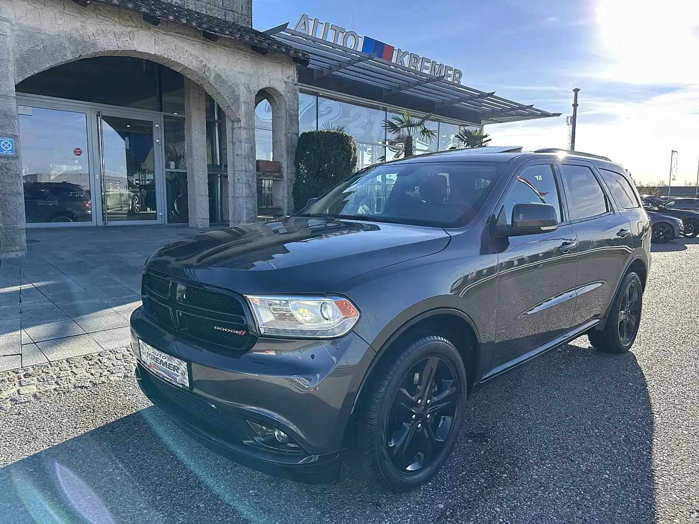 Dodge Durango 3,6 AWD LIMITED 7.SITZER/SHD/AHK/XENON/SWA/SHZ/... Gris - 2