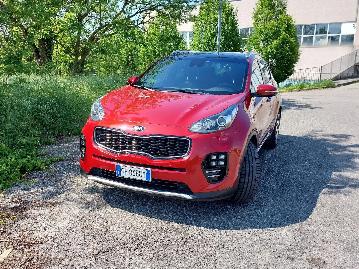 Kia Sportage 2.0 crdi GT Line awd 185cv auto Rosso - 1