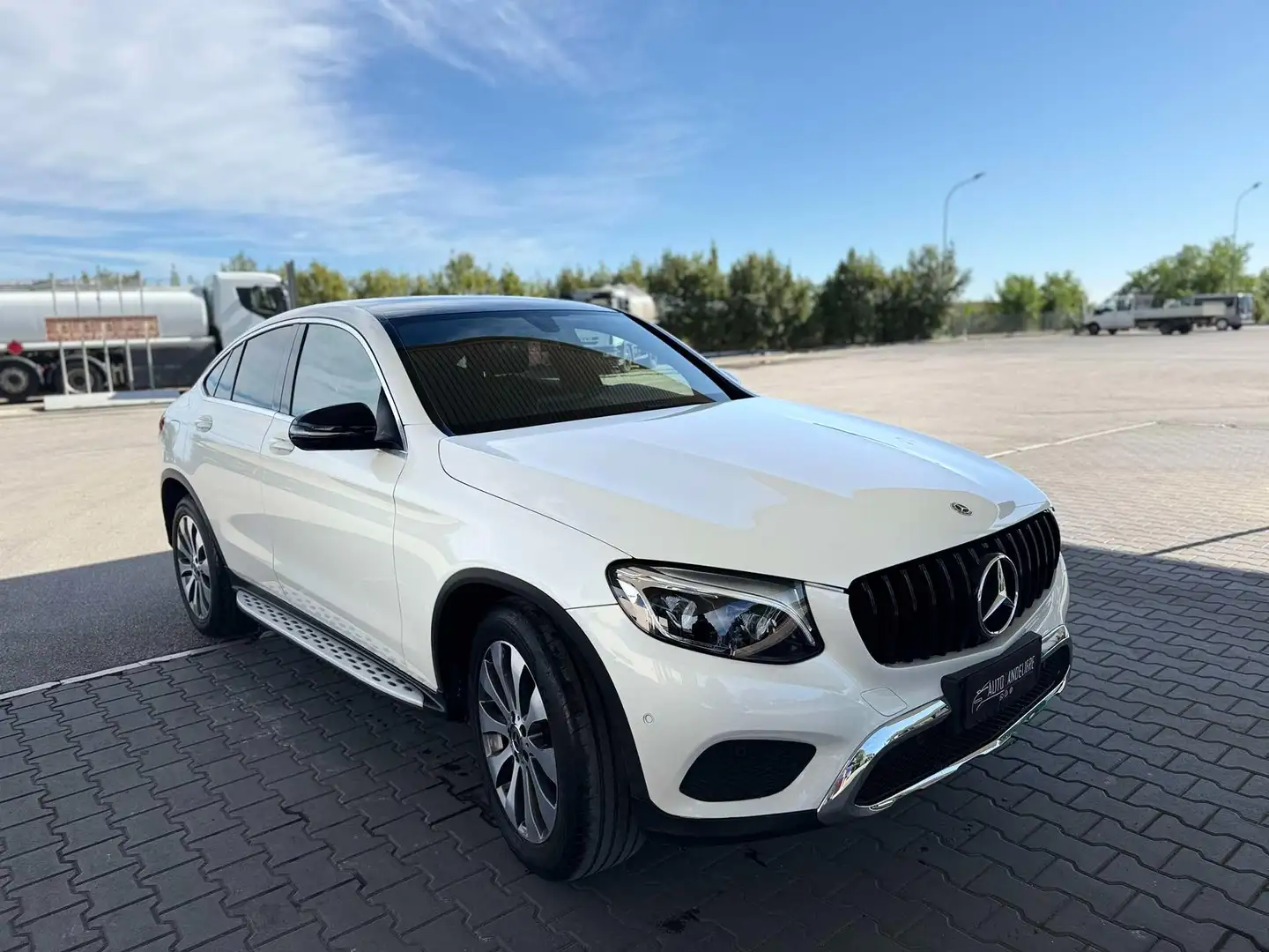 Mercedes-Benz GLC 250 GLC Coupe 250 d 4matic auto/19/PELLE/PEDANE/FULL Blanc - 1