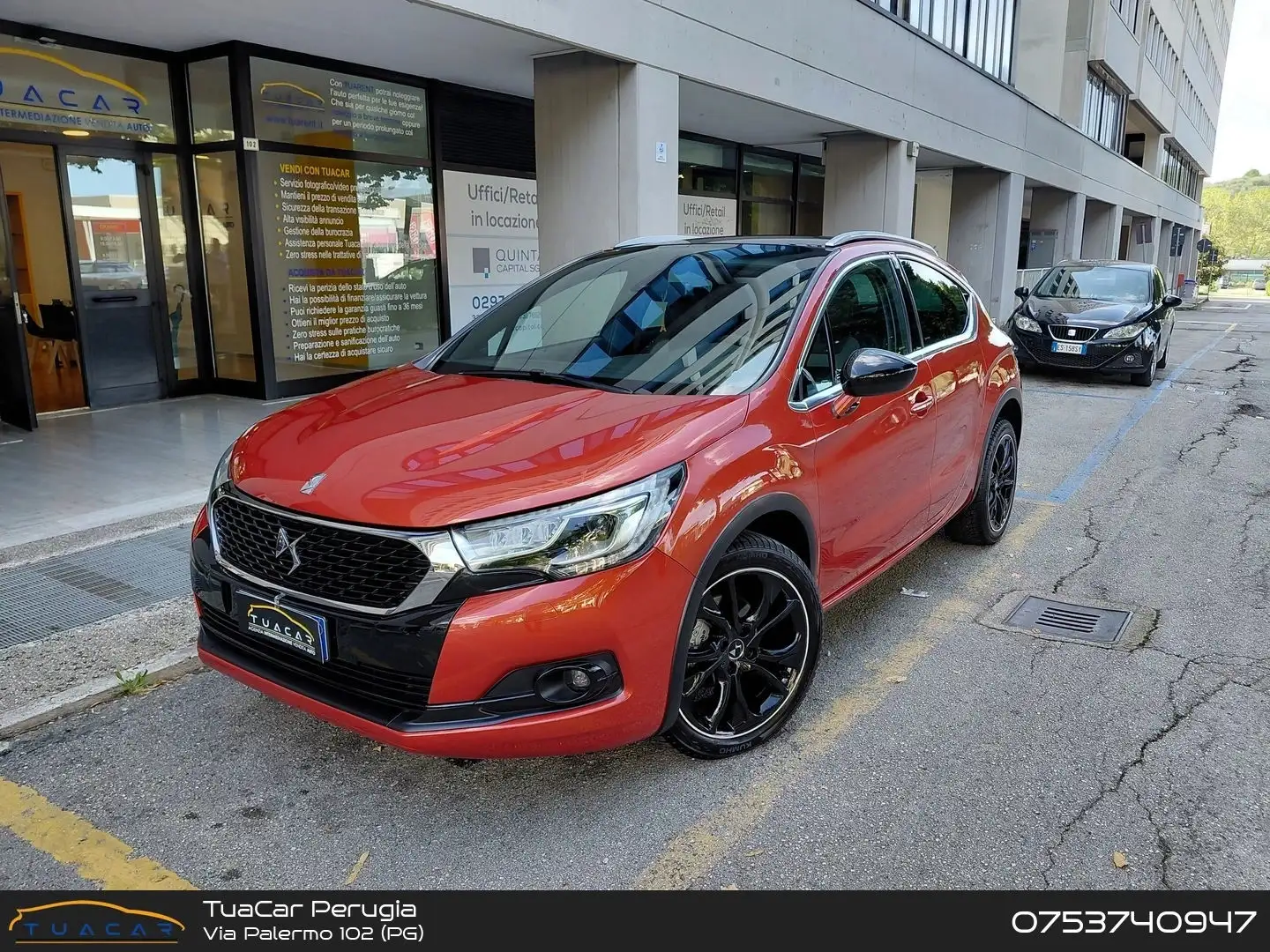 DS Automobiles DS 4 Sport Chic 1.6 Blue HDi 120 Rouge - 1