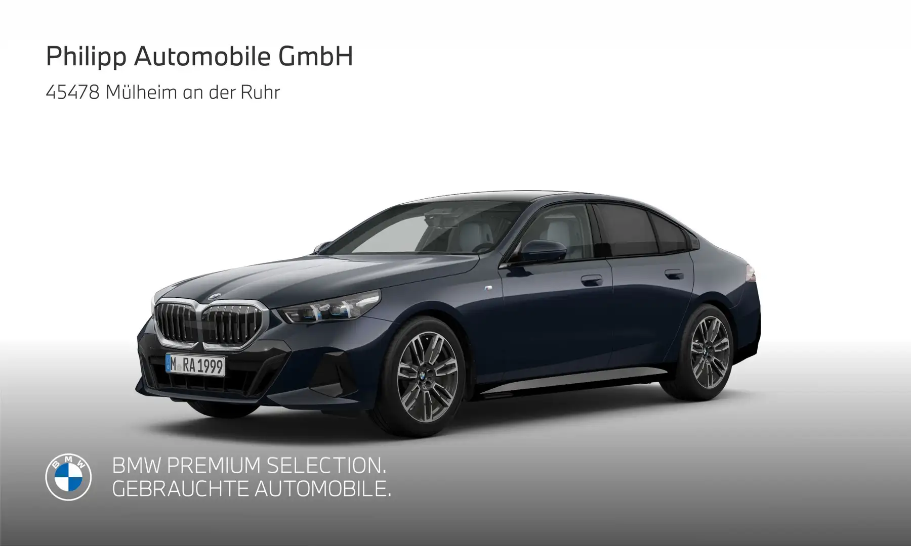 BMW 540 d xDrive M Sport B&W Autobahnas PANO Sitzlüft Zwart - 2
