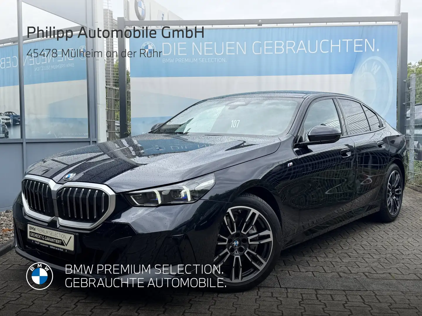 BMW 540 d xDrive M Sport B&W Autobahnas PANO Sitzlüft Czarny - 2