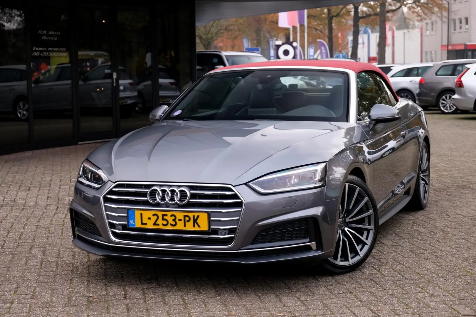 Audi A5 Cabriolet 2.0 TFSI MHEV Design Pro Line Plus/S-Lin Gris - 2