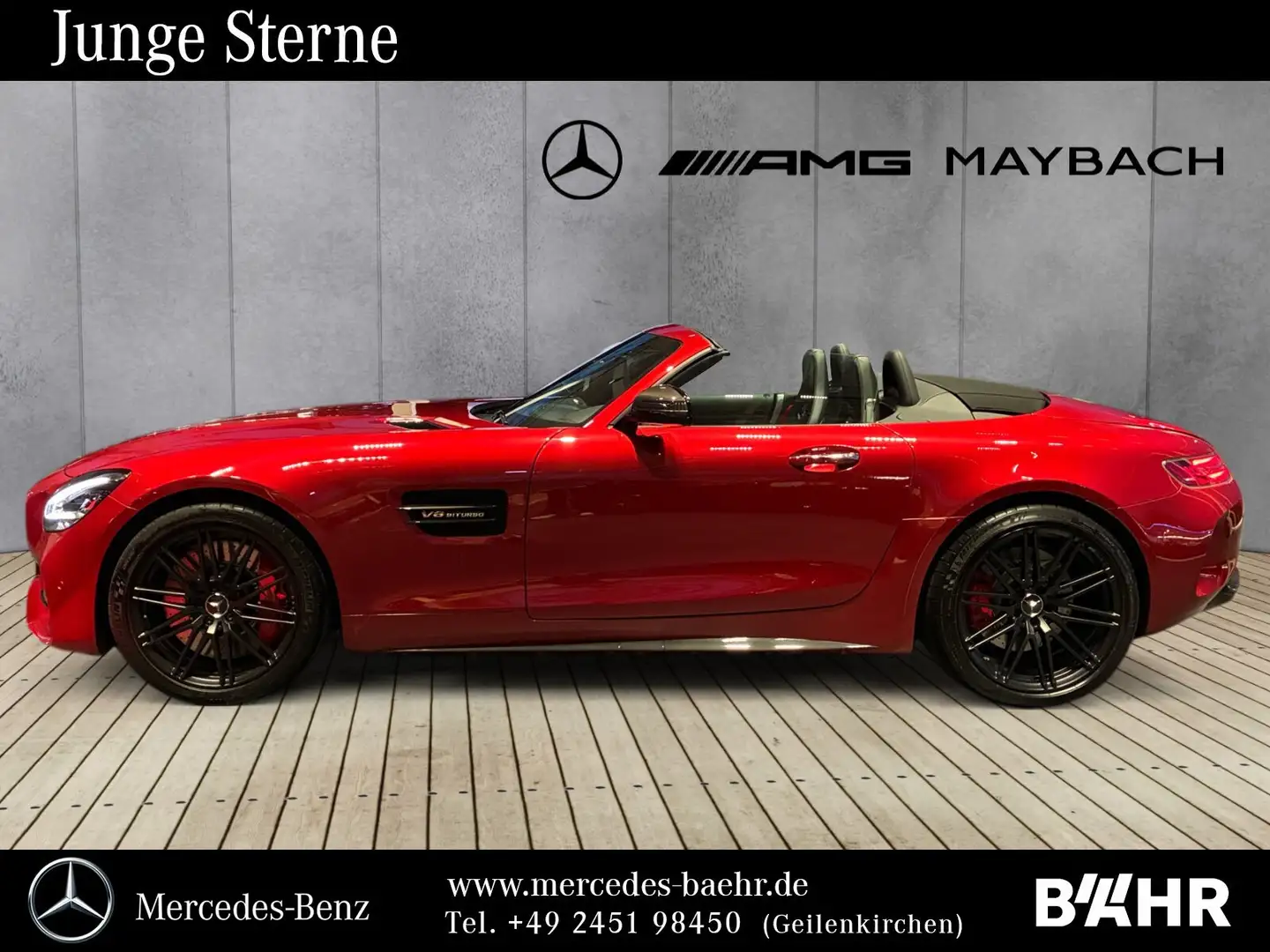 Mercedes-Benz AMG GT AMG GT C Roadster Perf.Sitze/Carbon/Burmester/ Rot - 2