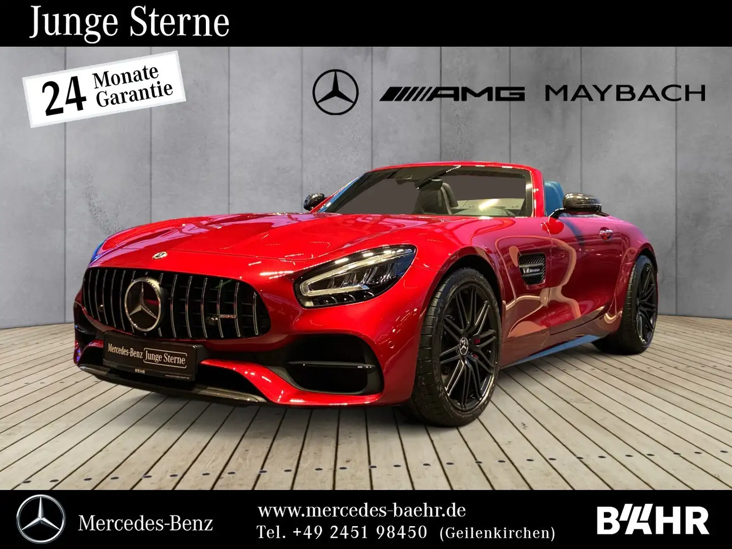 Mercedes-Benz AMG GT AMG GT C Roadster Perf.Sitze/Carbon/Burmester/ Rot - 1