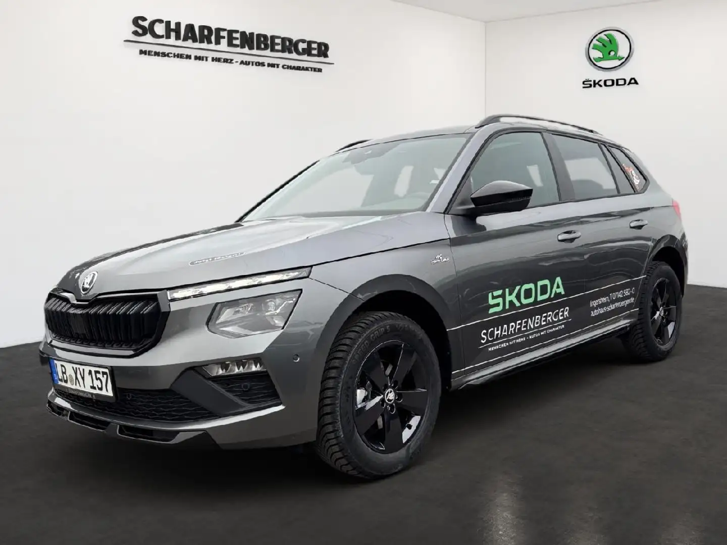 Skoda Kamiq Kamiq Monte Carlo 1,0 TSI *RFK,SHZ,NAVI* Grau - 1