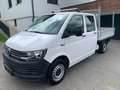Volkswagen T6 Transporter Doka-Pritsche,Pickerl+Service+ZweimassenschwungNeu Weiß - thumbnail 1
