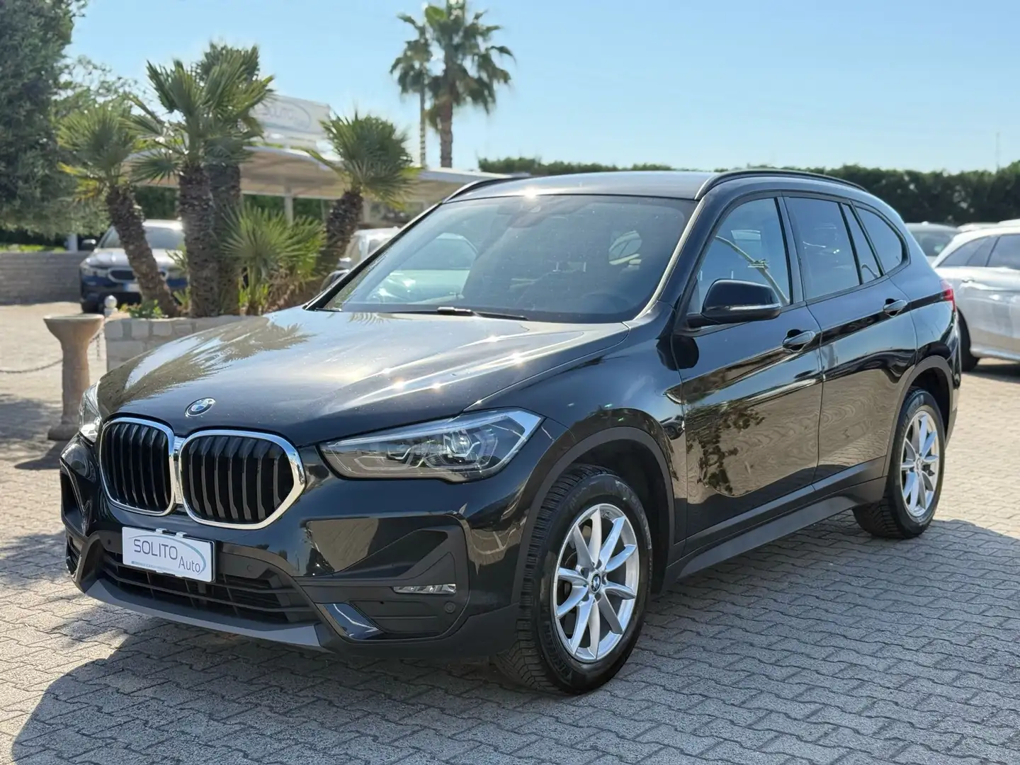 BMW X1 xdrive20d 190cv Autom. Sport Restyling Zwart - 1