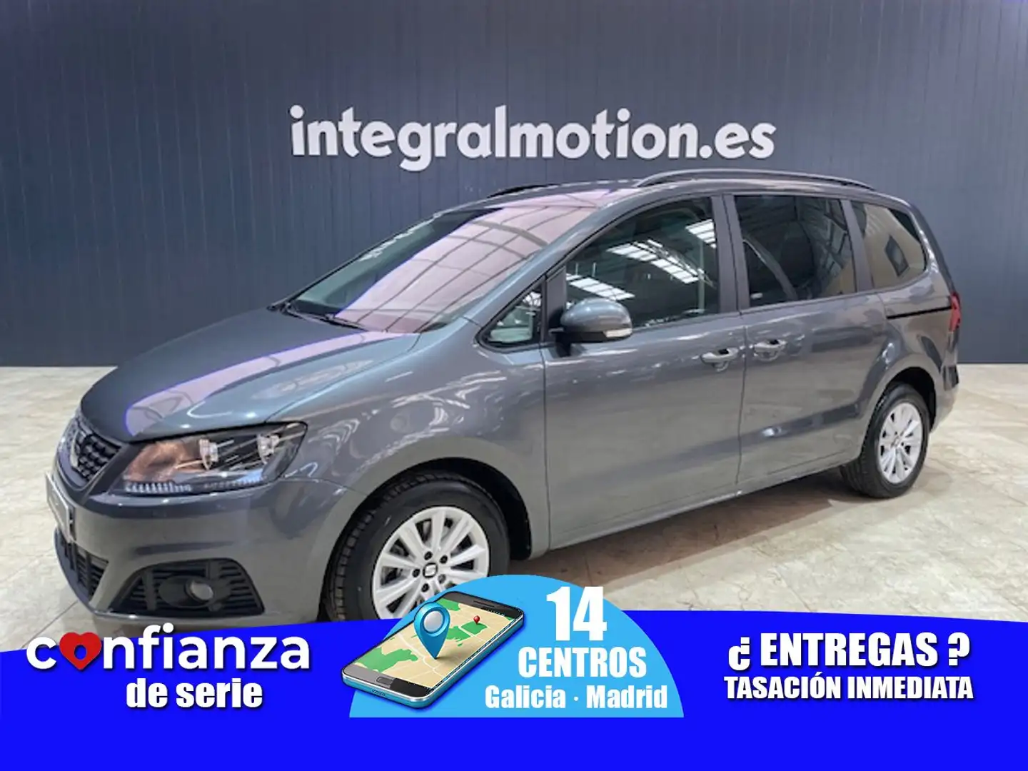 SEAT Alhambra 2.0TDI CR Eco. S&S Reference 150 Gris - 1