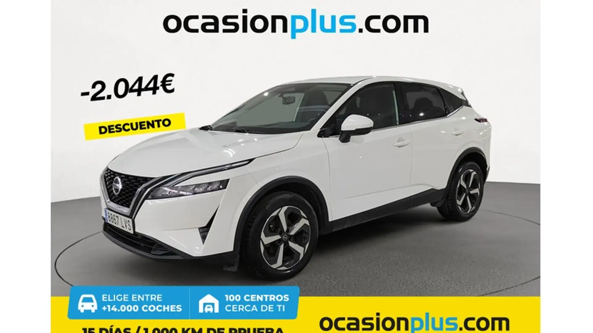 Nissan Qashqai 1.3 DIG-T N-Connecta 4x2 103kW Blanc - 1