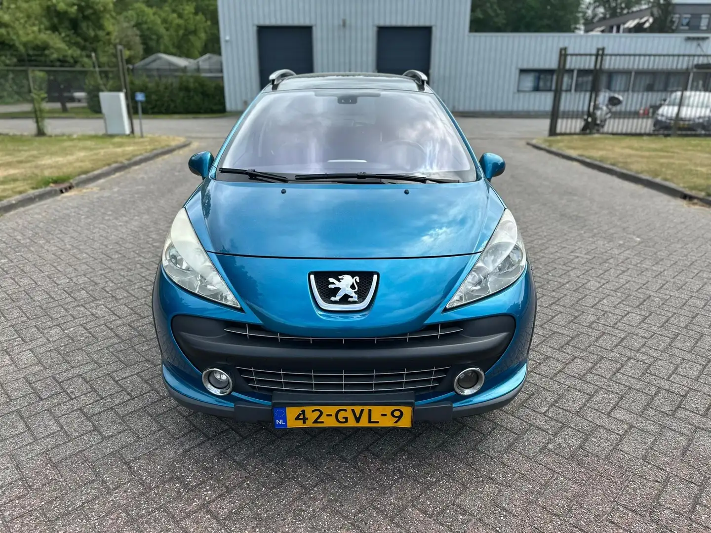 Peugeot 207 SW Outdoor 1.6 VTi XS/AIRCO/CRUISE/HALF LEDER/PANO Albastru - 2