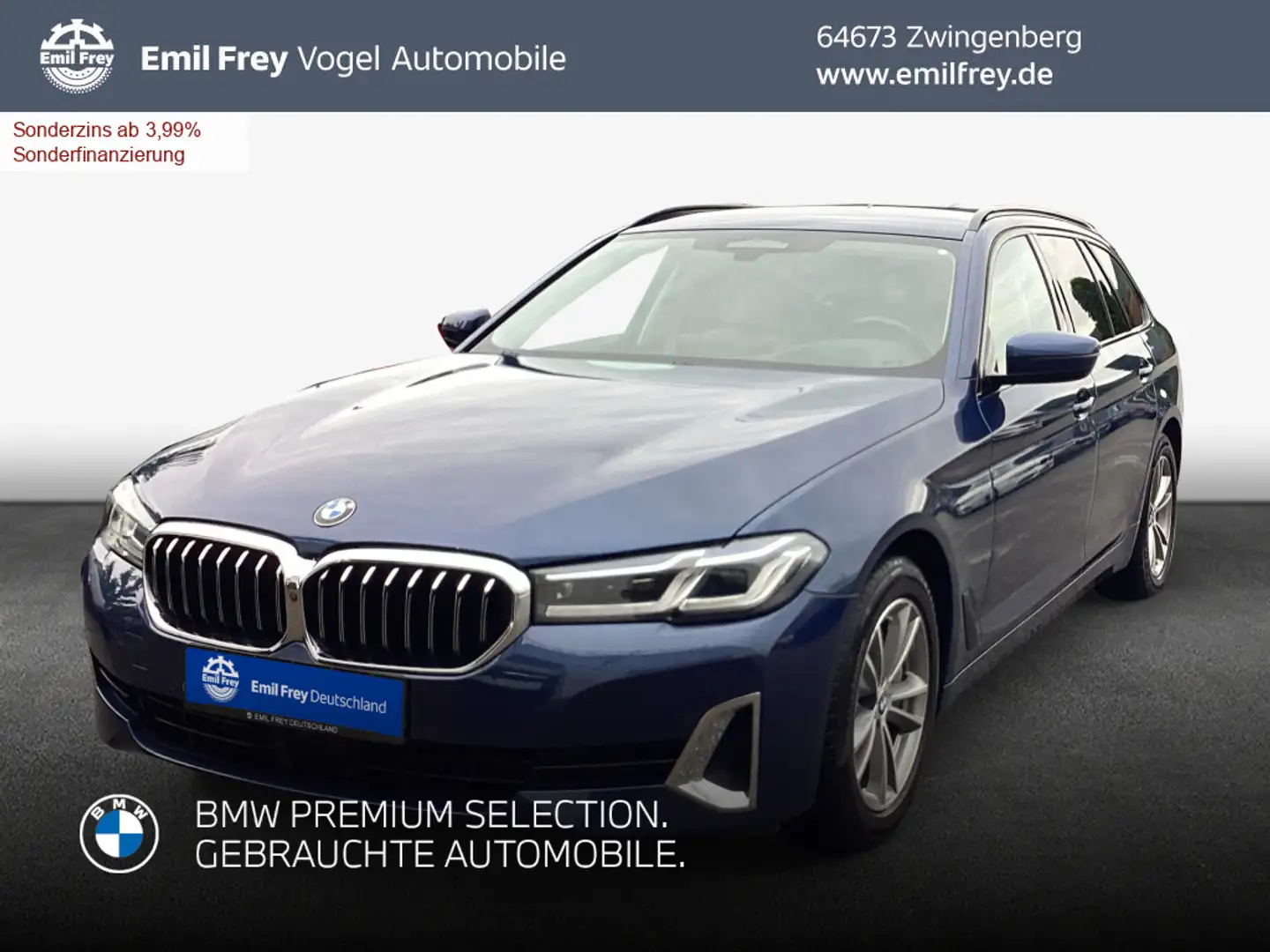 BMW 540 d xDrive Touring Aut. Luxury Line *HuD*Lenkradh Blau - 1