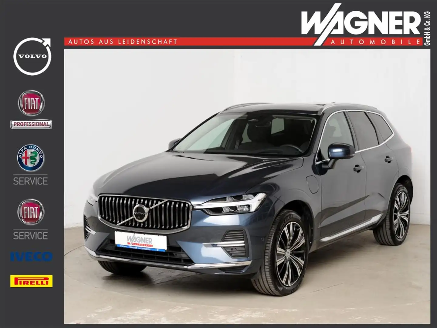 Volvo XC60 T8 AWD Recharge Inscription *Google * 360°-Kam.* Blu/Azzurro - 1
