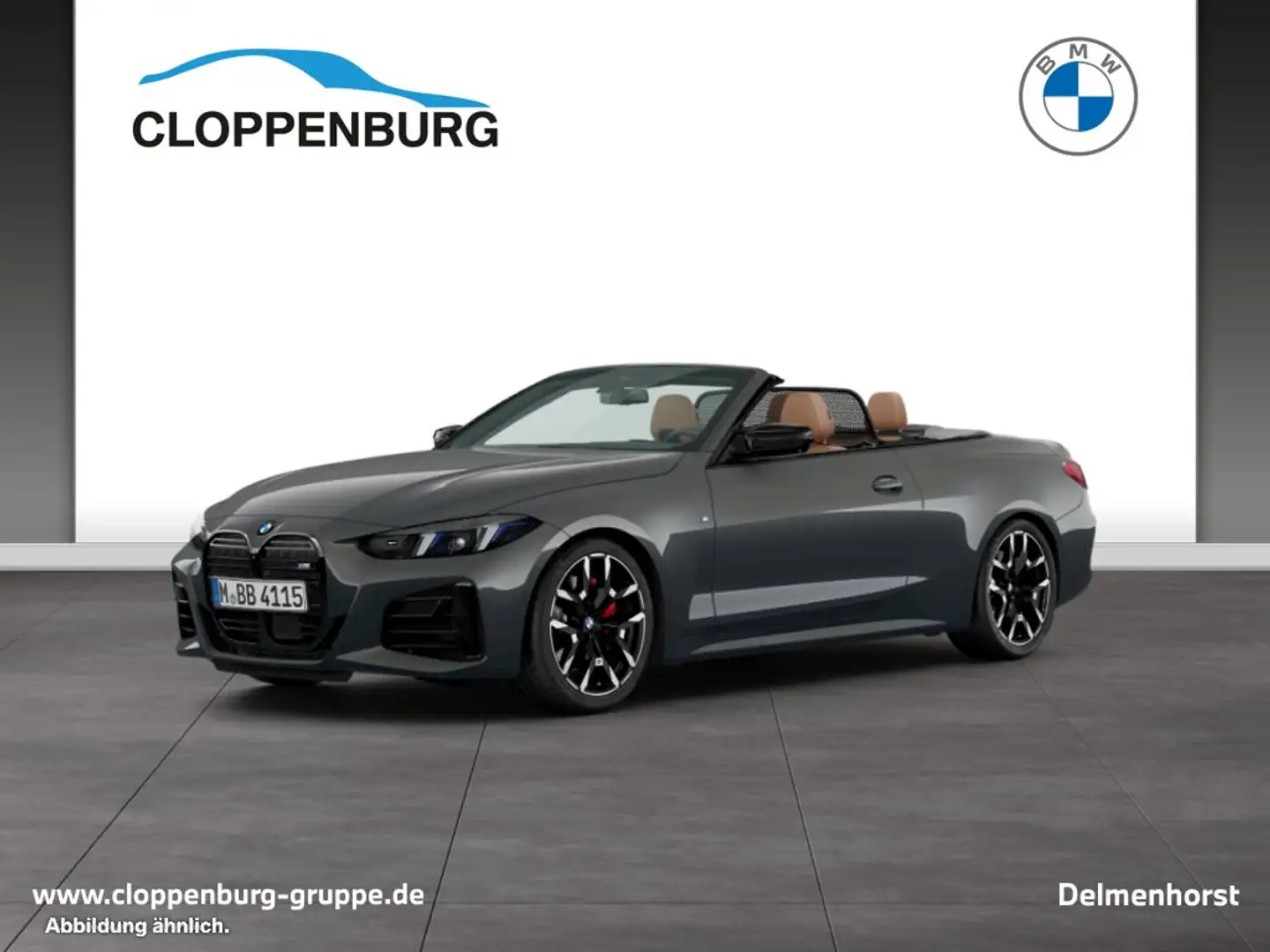 BMW 440 M440i xDrive Cabrio M-Sportpaket Pro H&K 360-Kamer Gris - 1