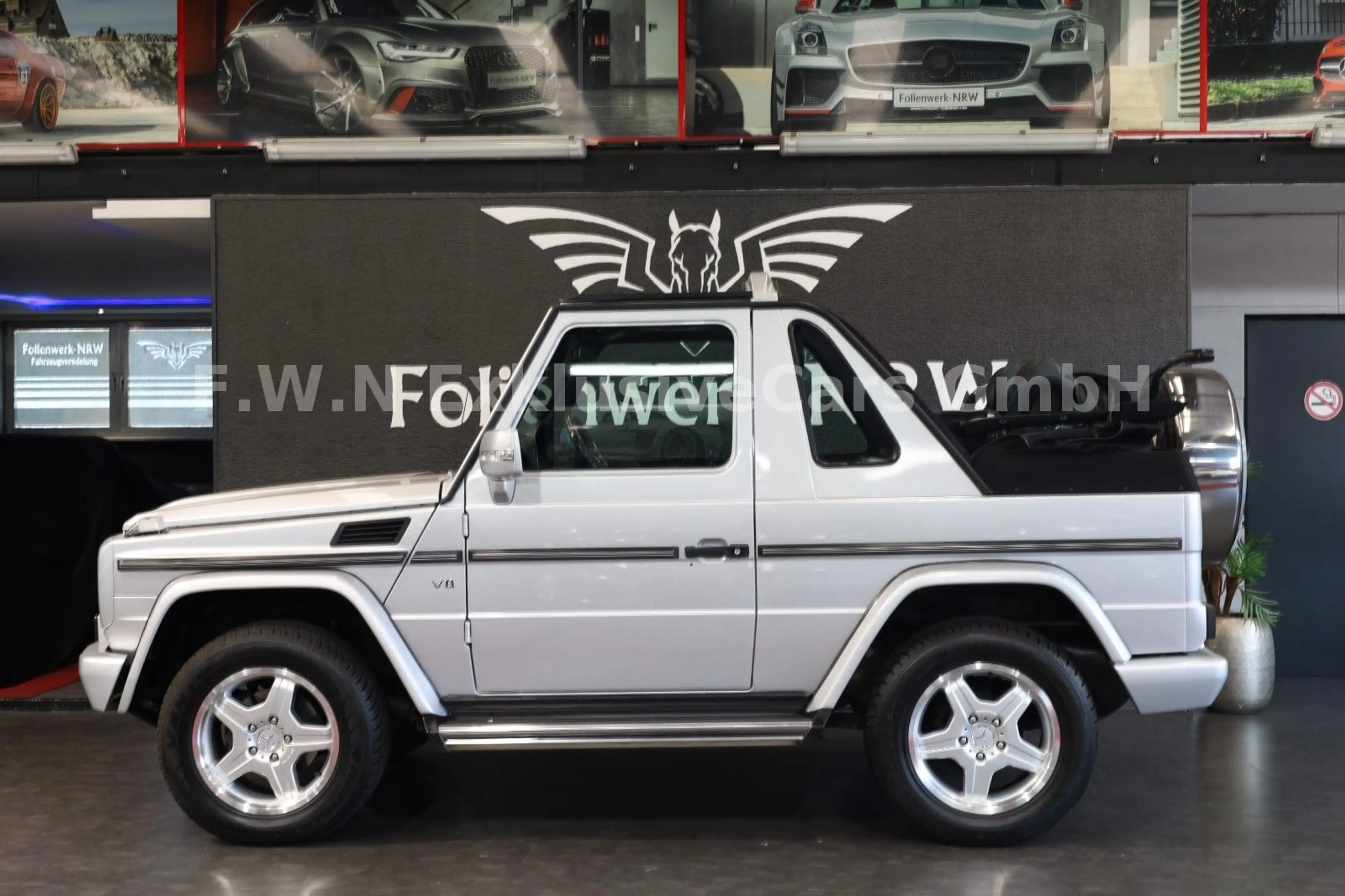 Mercedes-Benz G 500 Cabrio*Deutsches Fahrzeug*AHK*Leder*Navi — photo 9