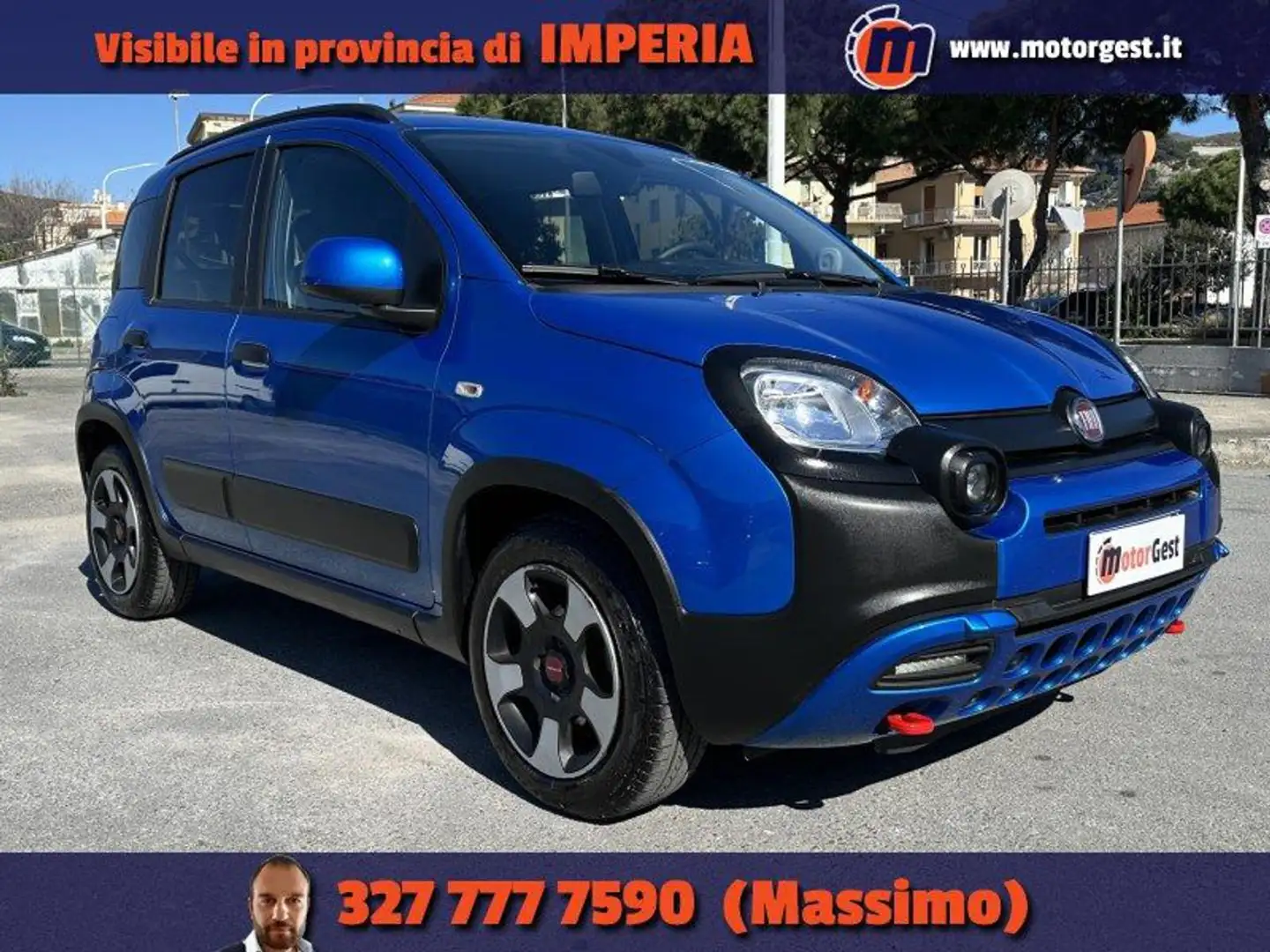 Fiat Panda Cross 1.0 FireFly S&S Hybrid NEOPATENTATI Bleu - 1
