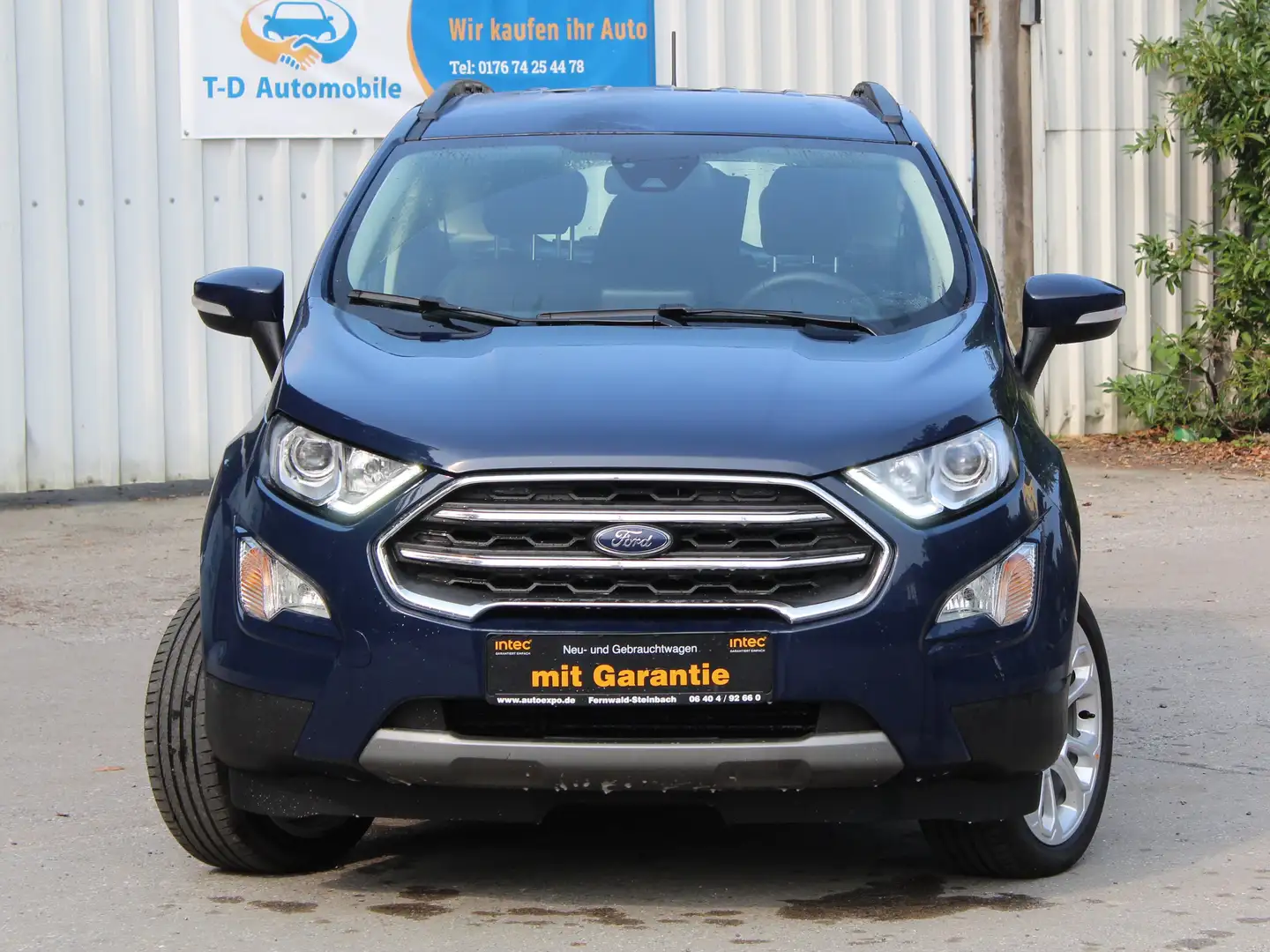 Ford EcoSport Titanium *LED*- Sitzheizung* Finanzierung ab 5%; Blau - 1