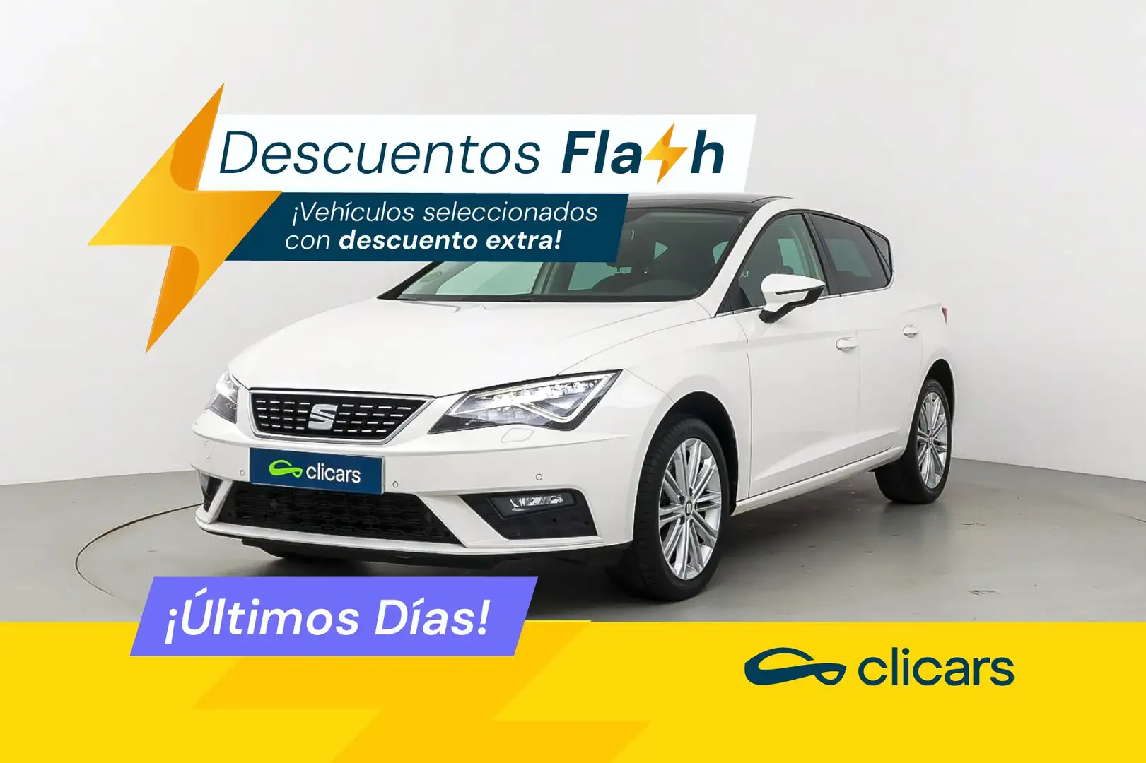 SEAT Leon 2.0 EcoTSI S&S DSG7 FR 190 Blanco - 1