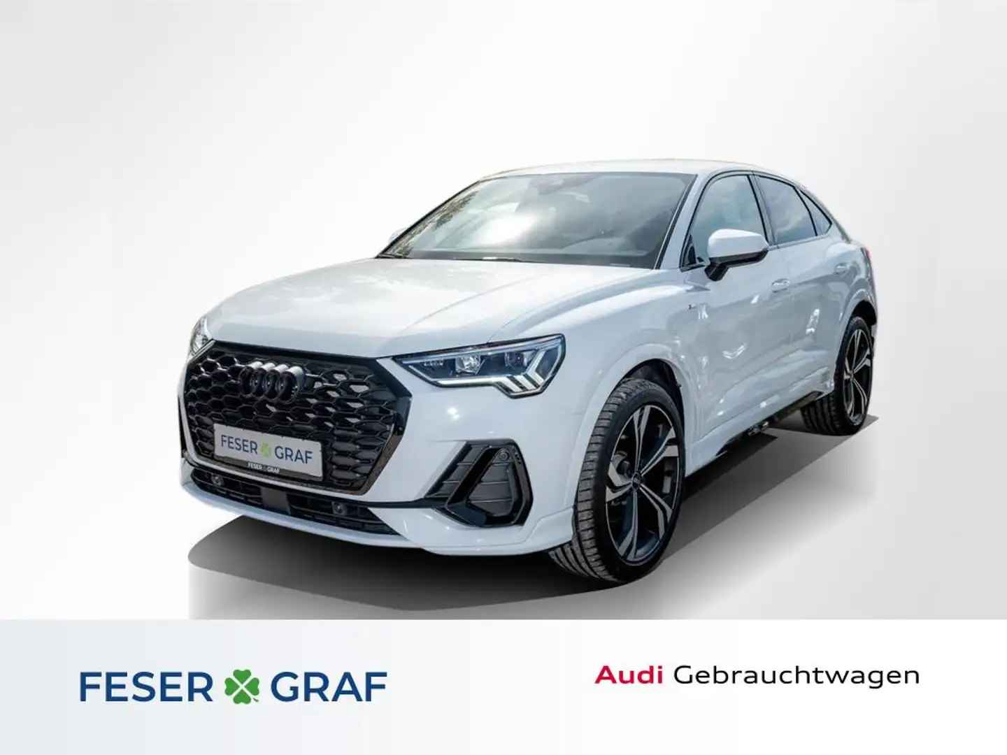 Audi Q3 Sportback 35TFSI 2x S line /LED/Navi+/ACC/Kamera Weiß - 1