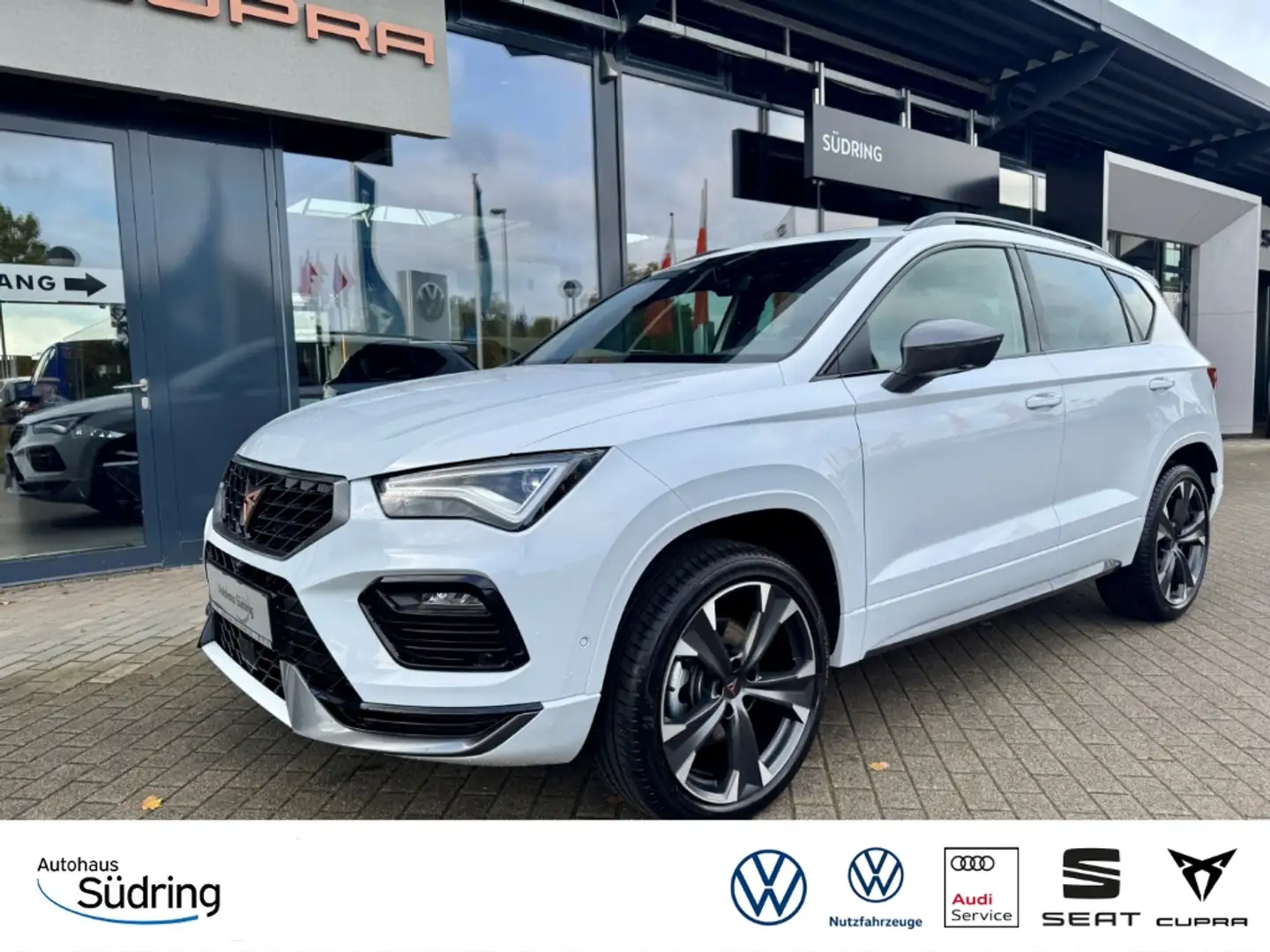 CUPRA Ateca 2,0 TSI DSG AHK Navi ACC El.Heckklappe Weiß - 1