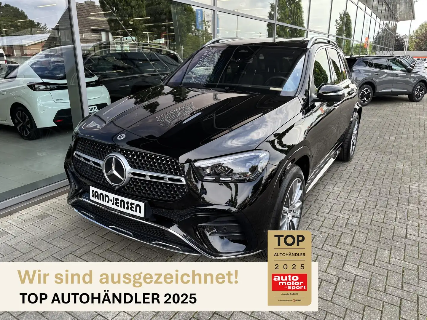 Mercedes-Benz GLE 450 d 4M AMG Prem AHK Burm Pano ADS+ HUD 21" Černá - 1
