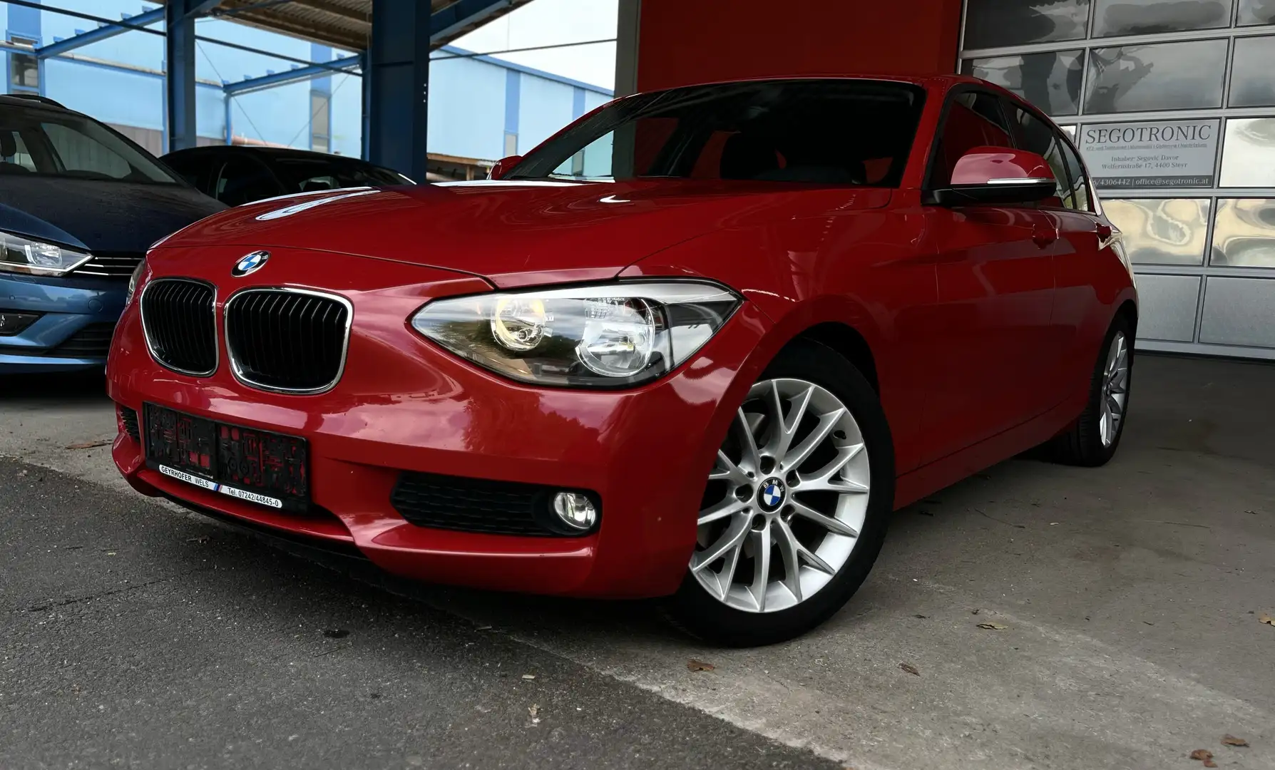 BMW 125 125d *PICKERL NEU* WENIG KM!* Rouge - 1