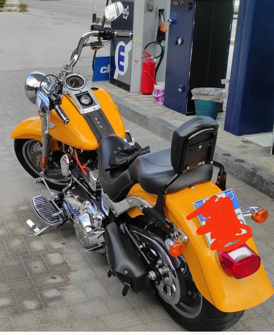 Harley-Davidson Fat Boy Flsrf žuta - 2