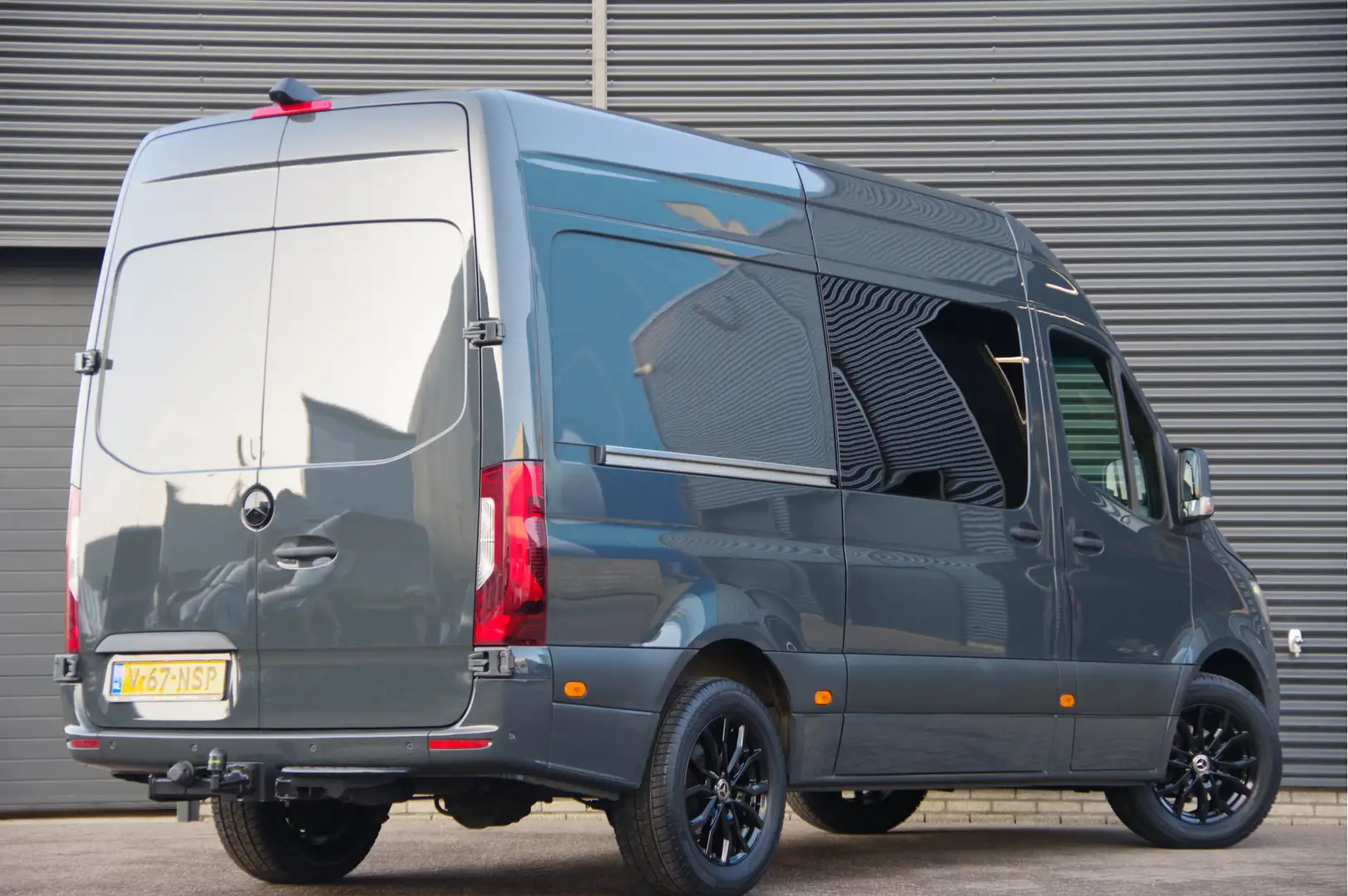 Mercedes-Benz Sprinter 317 1.9 CDI L2H2 AUT. LED, 3.5T TREKHAAK, ADAPT. C Grau - 2