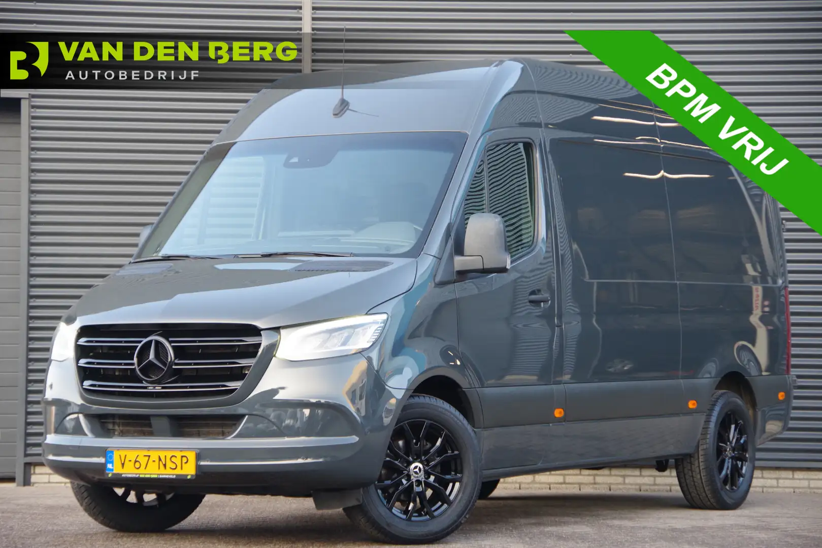 Mercedes-Benz Sprinter 317 1.9 CDI L2H2 AUT. LED, 3.5T TREKHAAK, ADAPT. C Grau - 1