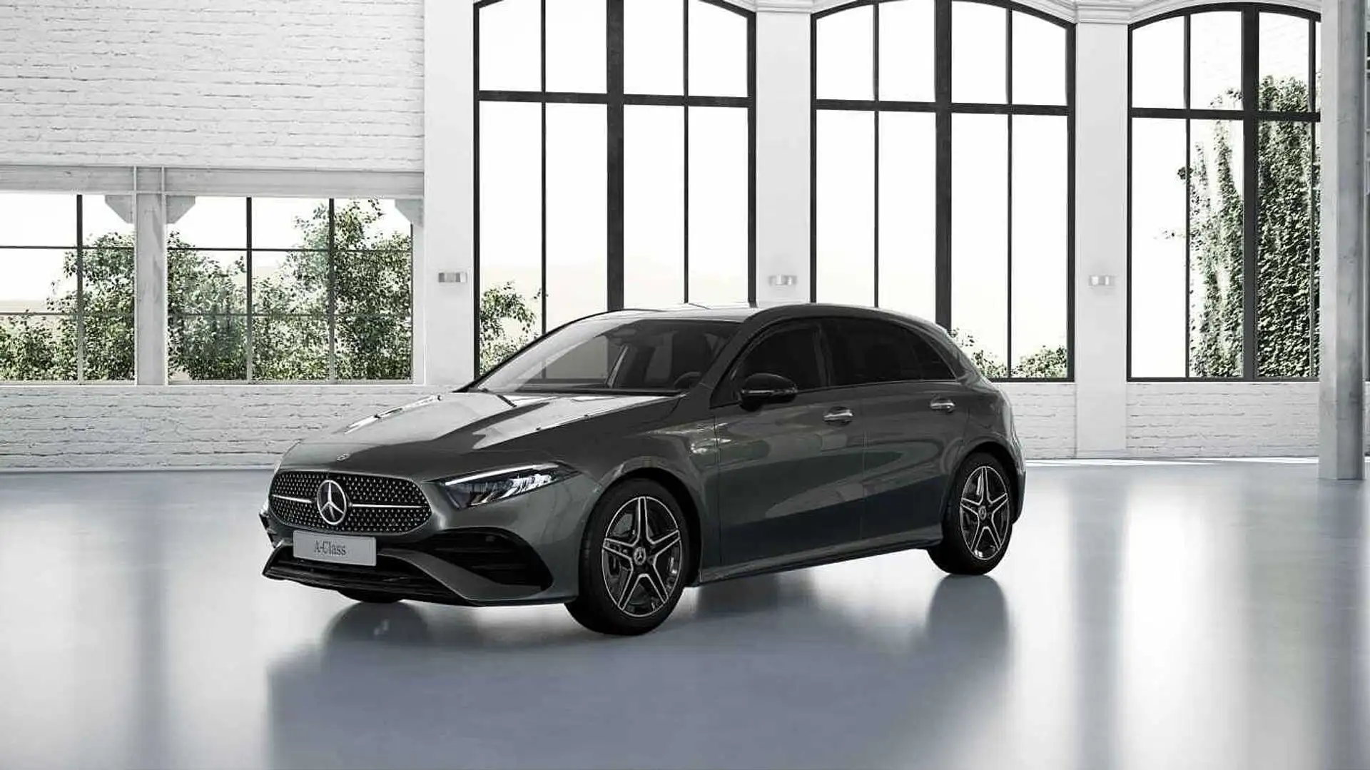 Mercedes-Benz A 250 E AMG LINE Gris - 1