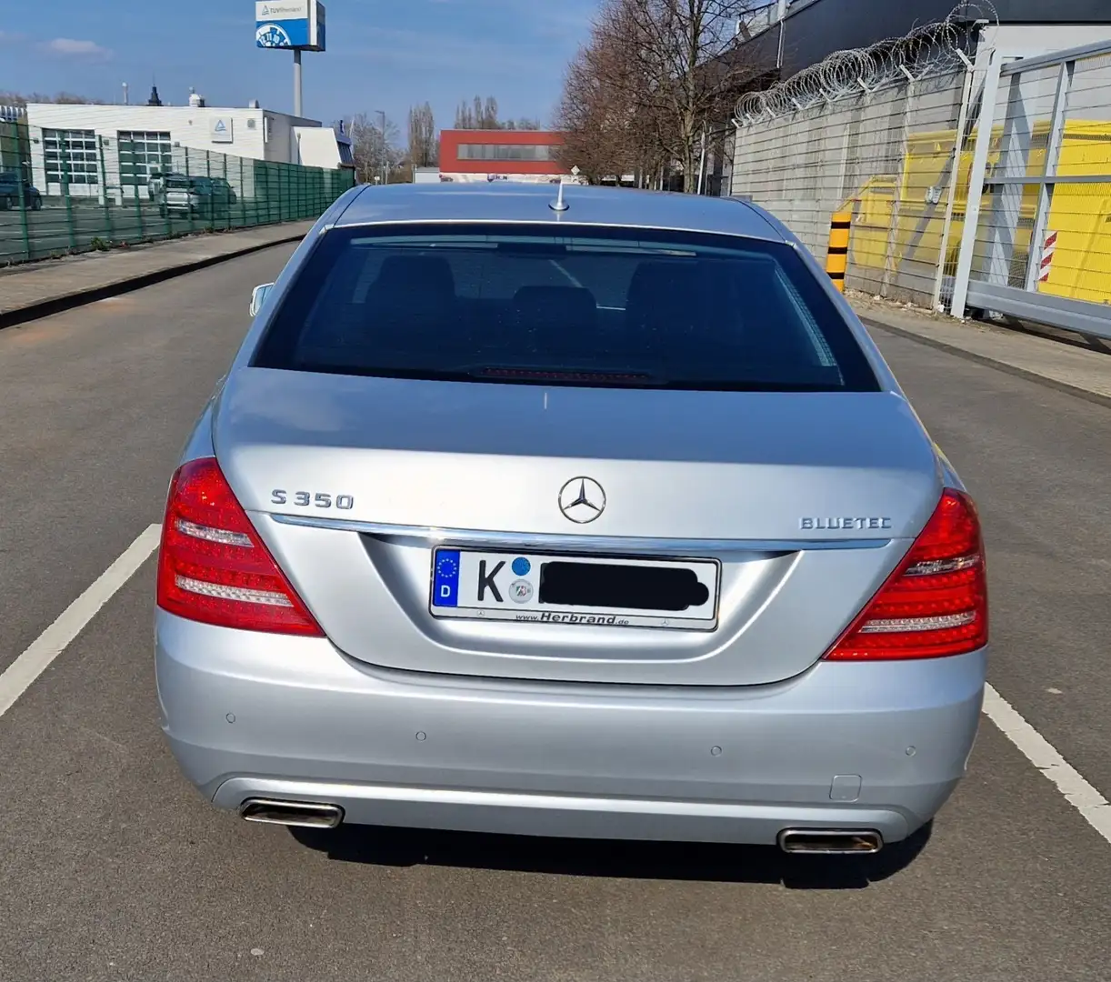 Mercedes-Benz S 350 S 350 BlueTec, Scheckheft, Nachsicht, Top-Zustand Grau - 2