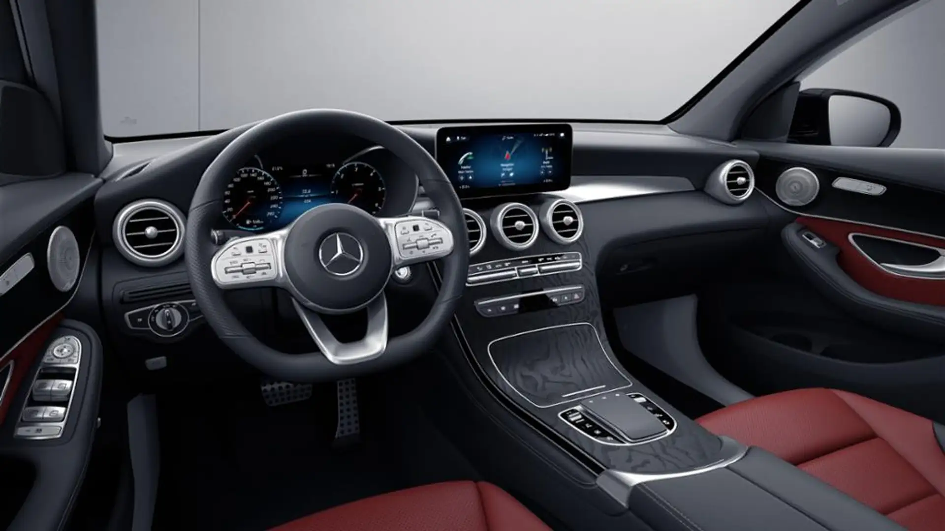 Mercedes-Benz GLC 220 d 4M Coupé AMG/LED/DISTRONIC/Business/360 Weiß - 2