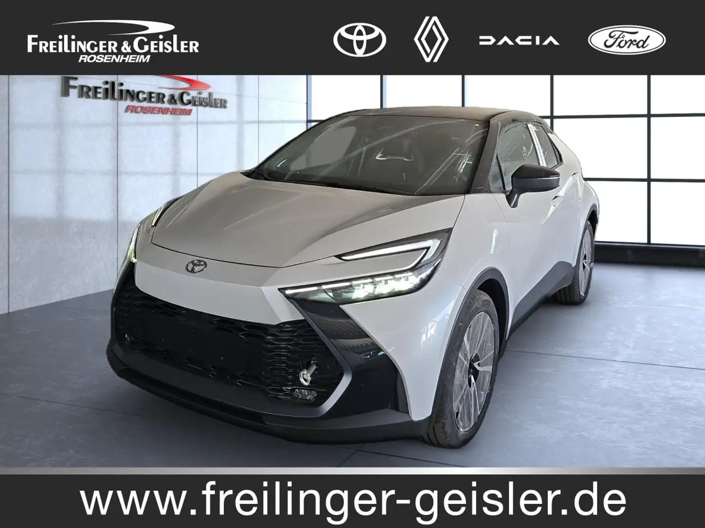 Toyota C-HR Hybrid FWD Lounge UPE 46.020!!! Bluetooth LED Zilver - 1