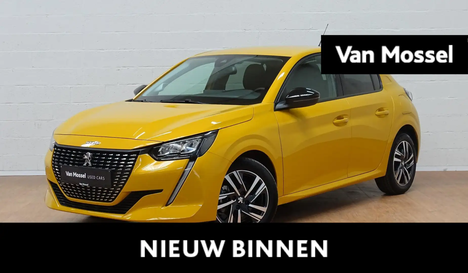 Peugeot 208 1.2T Allure automaat Jaune - 1