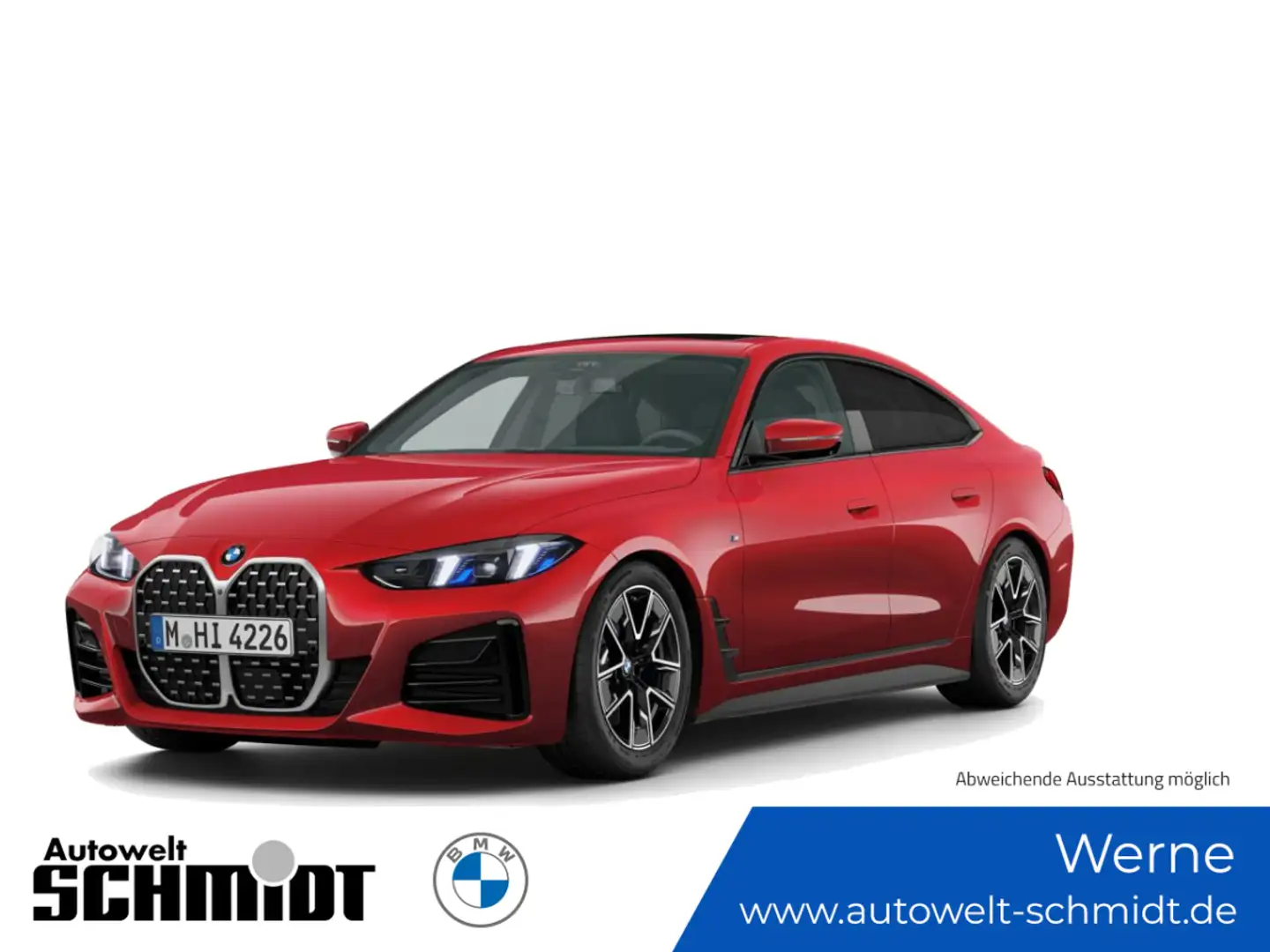 BMW 430 d xDrive Gran Coupe M Sportpaket Sport Aut. Rot - 1