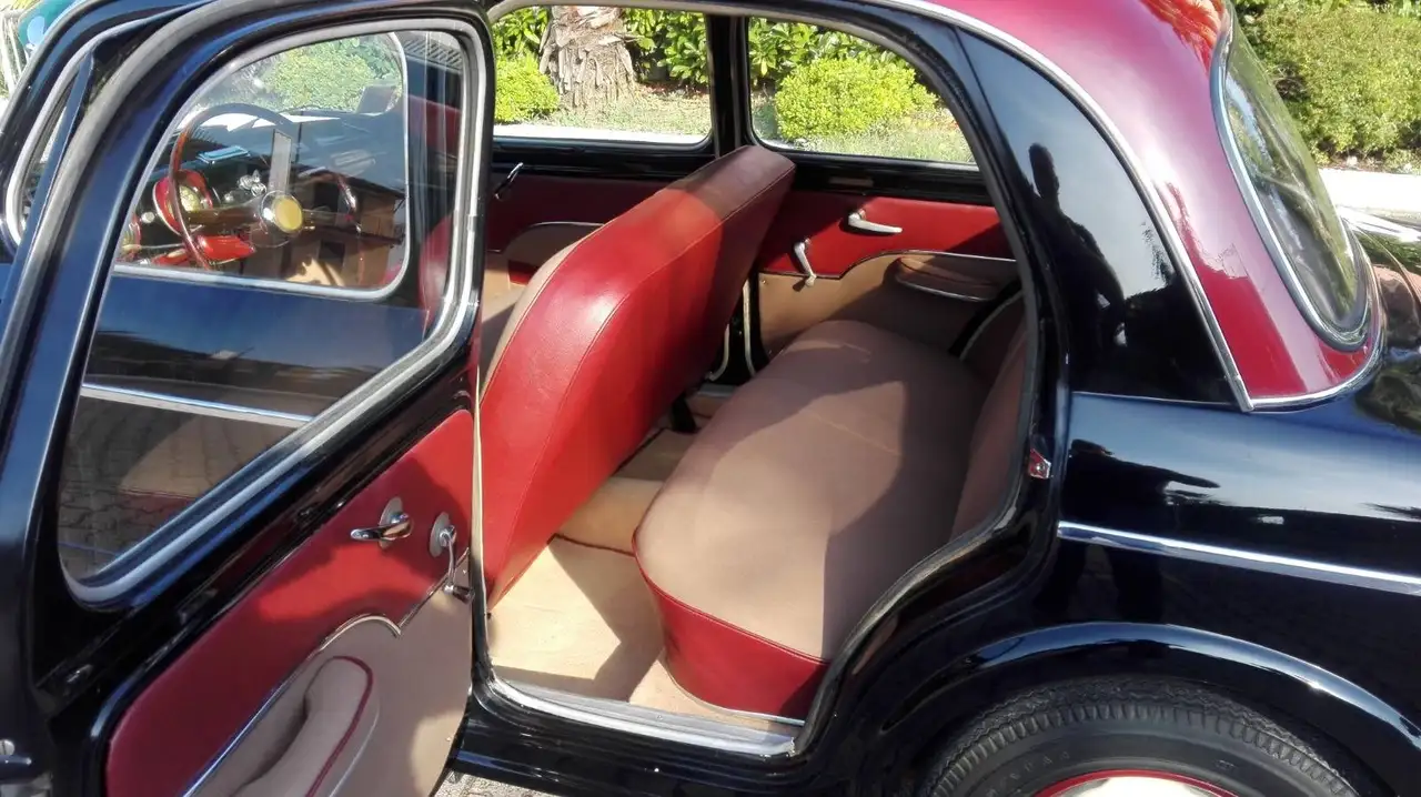 Fiat 1100 103 TV bicolore NERO/AMARANTO eleggibile 1000MIGLIA, foto 3