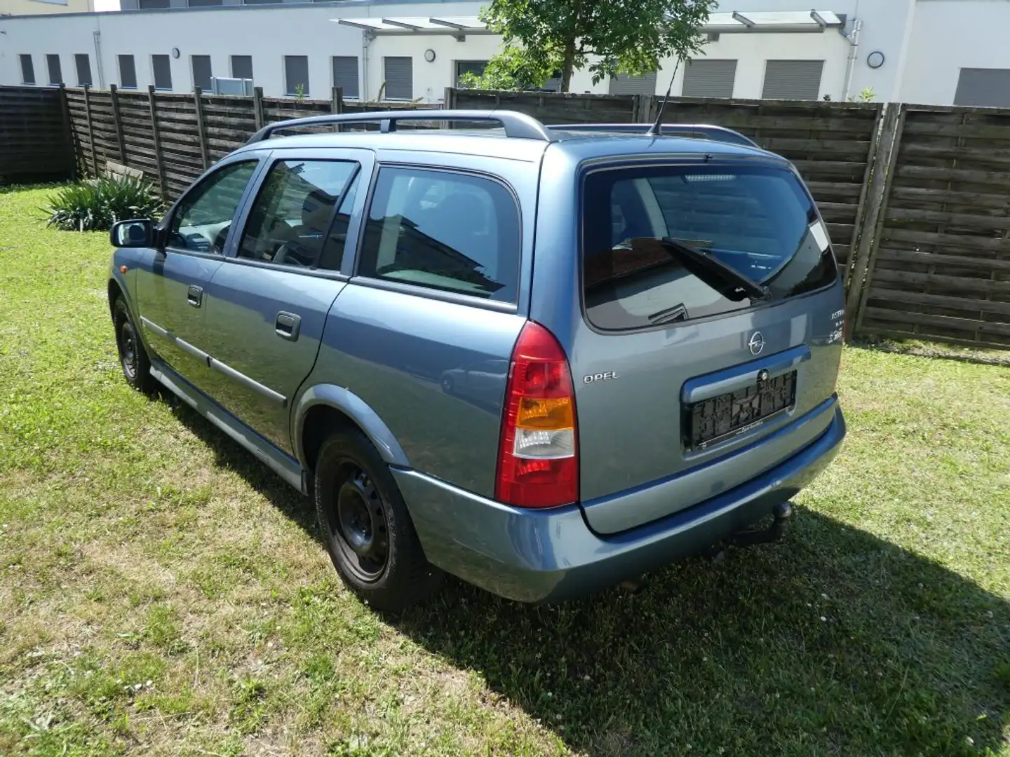 Opel Astra 1.6 Caravan , nur 69.000 Km, 1.Hand, Garagenwagen Blau - 2