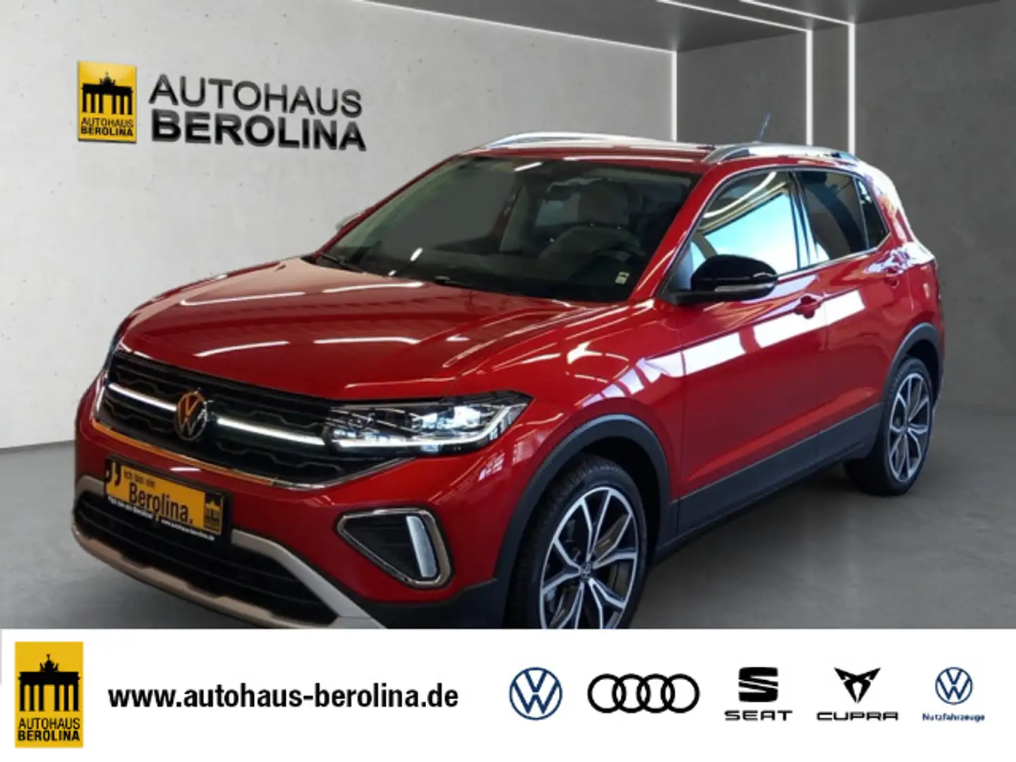 Volkswagen T-Cross 1.5 TSI Style DSG *IQ-MATRIX*IQ.DRIVE* Rot - 1