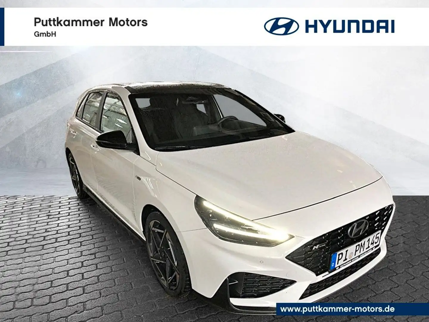 Hyundai i30 1.5 T-GDi N Line DCT Navi 48-Volt Hybrid Weiß - 1