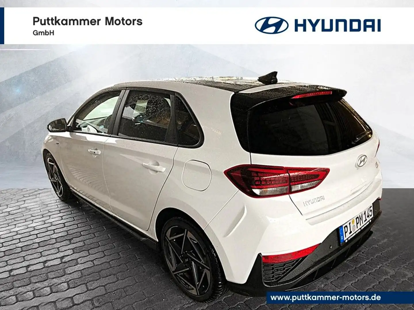 Hyundai i30 1.5 T-GDi N Line DCT Navi 48-Volt Hybrid Weiß - 2