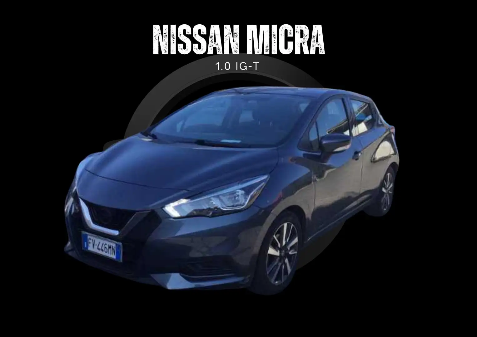 Nissan Micra Micra V 1.0 Acenta 100cv Gris - 1