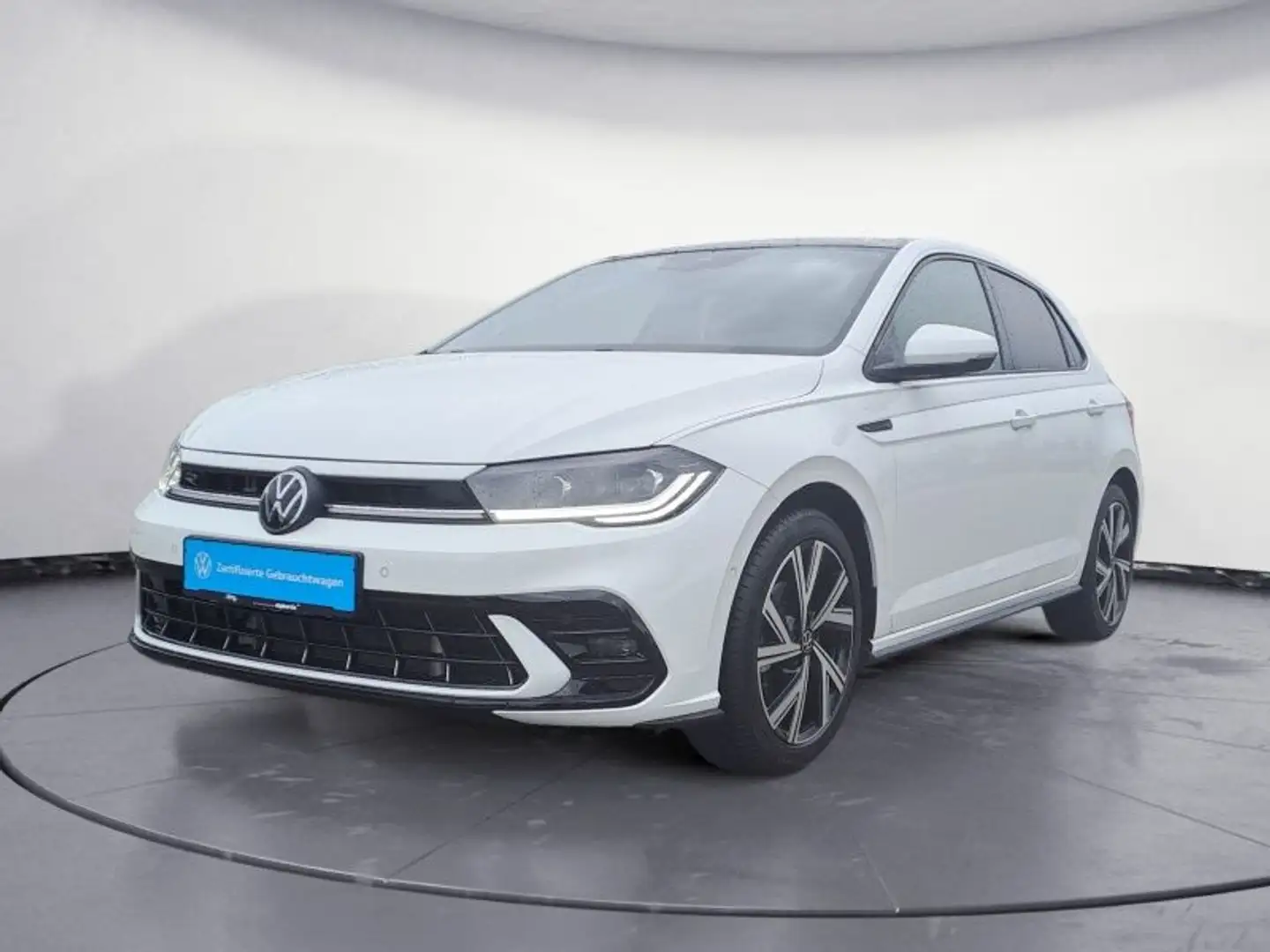 Volkswagen Polo 1.0 TSI DSG R-Line Navi Pano beats Keyless Weiß - 2