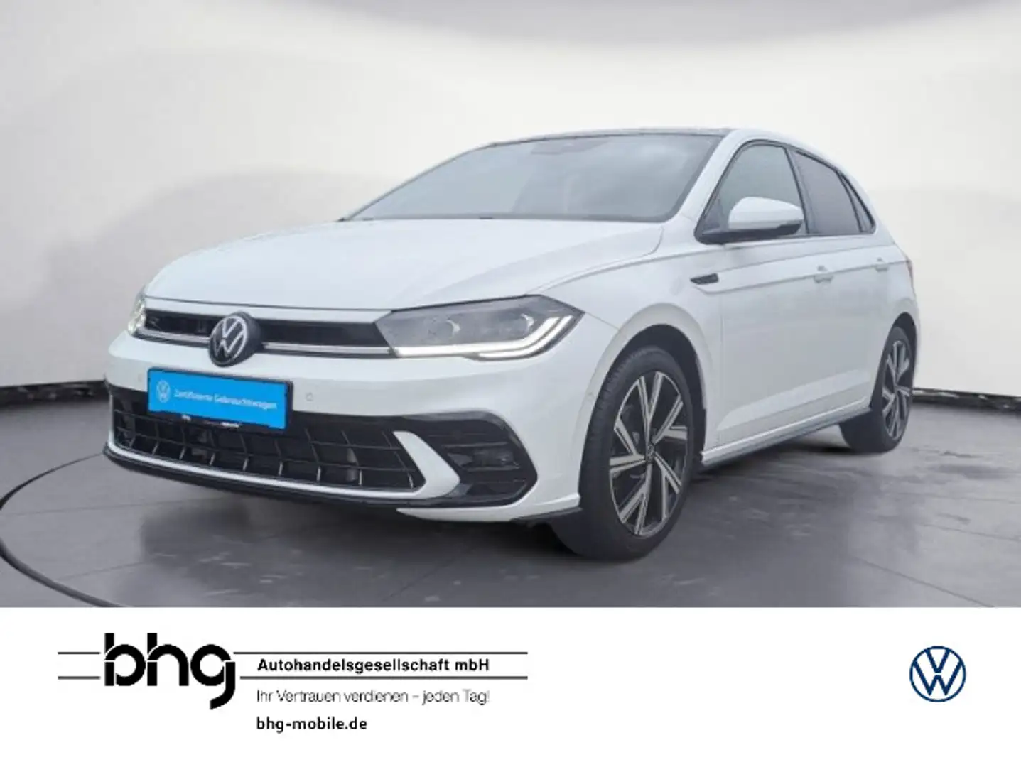 Volkswagen Polo 1.0 TSI DSG R-Line Navi Pano beats Keyless Weiß - 1