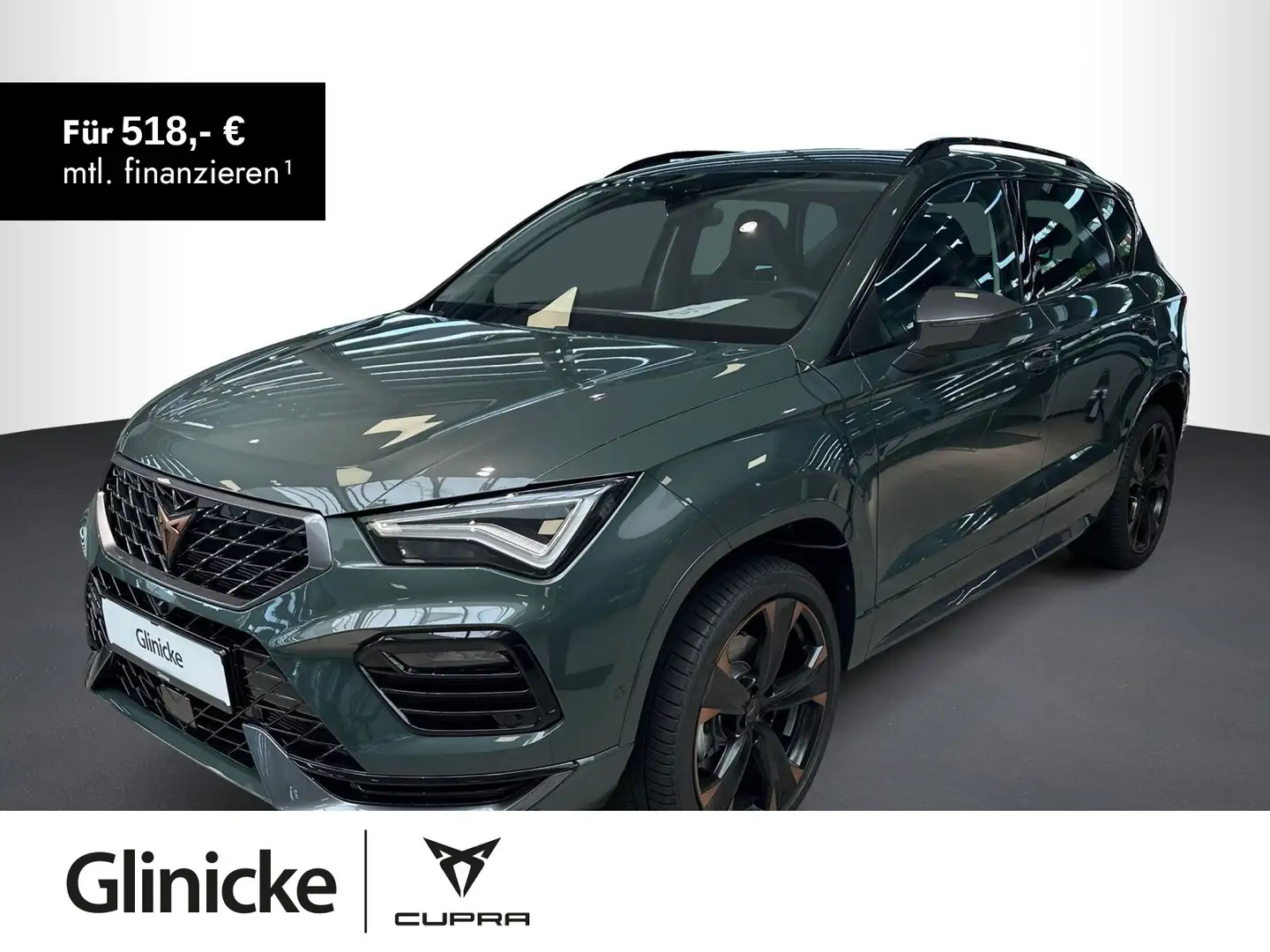 CUPRA Ateca 2.0 TSI Tribe Edition NAVI, RFK, FULL LINK Grün - 1