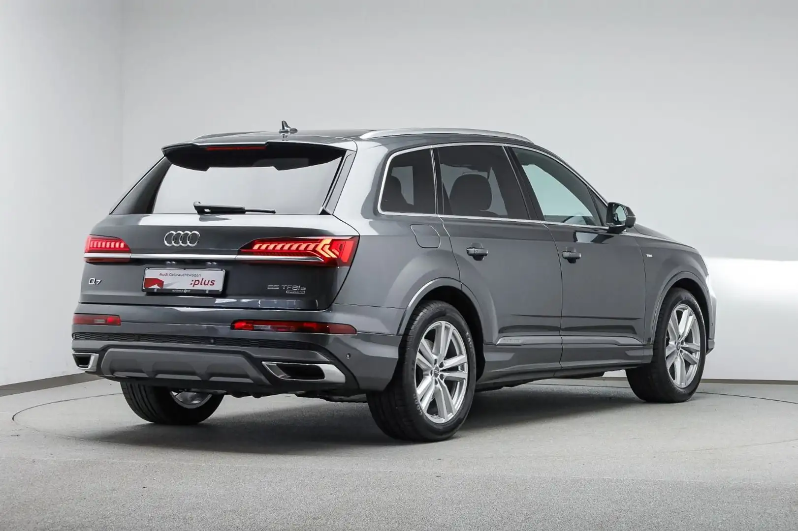 Audi Q7 55 TFSIe S line*Matrix*Assist*HUD*Pano*Air Grau - 2